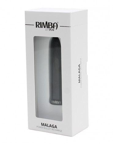 Rimba - Malaga - Bullet Vibrator - Krachtige Mini Vibrator - Zwart-Erotiekvoordeel.nl