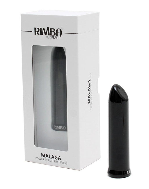 Rimba - Malaga - Bullet Vibrator - Krachtige Mini Vibrator - Zwart-Erotiekvoordeel.nl