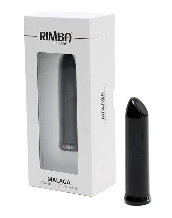 Rimba - Malaga - Bullet Vibrator - Krachtige Mini Vibrator - Zwart-Erotiekvoordeel.nl