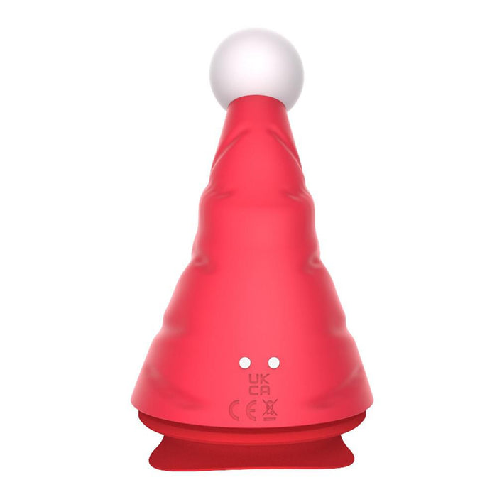 Rimba - Naughty Hat - Kerst Vibrator met Clitoris Stimulator-Erotiekvoordeel.nl