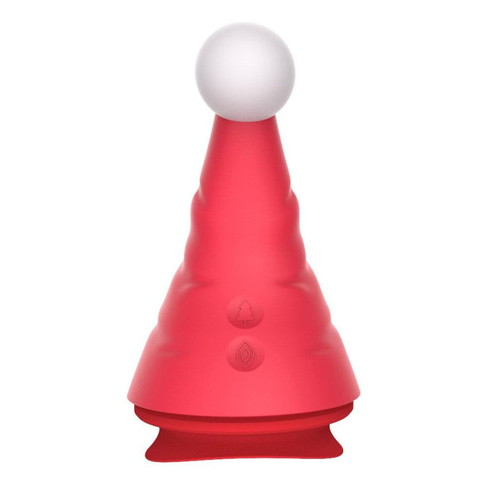 Rimba - Naughty Hat - Kerst Vibrator met Clitoris Stimulator-Erotiekvoordeel.nl