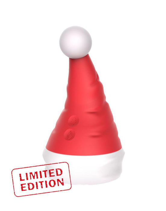 Rimba - Naughty Hat - Kerst Vibrator met Clitoris Stimulator-Erotiekvoordeel.nl