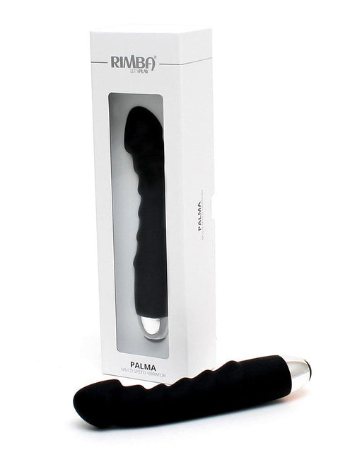 Rimba - Palma - Semi-Realistische Vibrator - Zwart-Erotiekvoordeel.nl