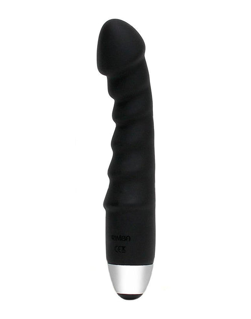 Rimba - Palma - Semi-Realistische Vibrator - Zwart-Erotiekvoordeel.nl