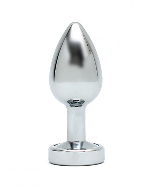 Rimba - RVS Buttplug Met LED-Verlichting Pisa - Zilver-Erotiekvoordeel.nl