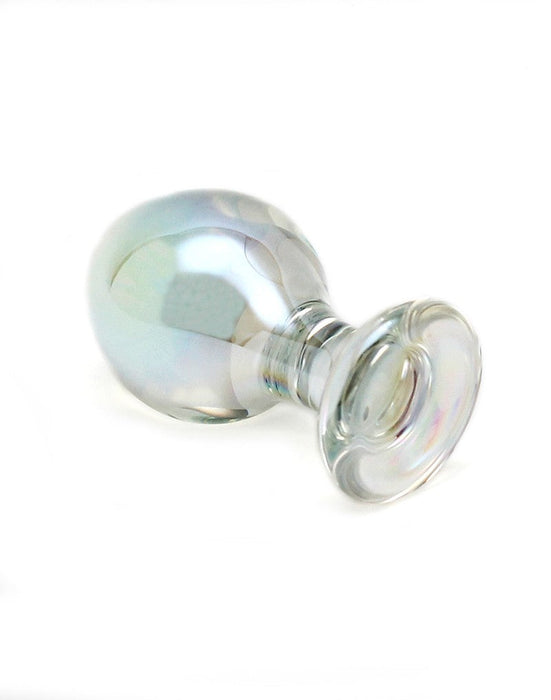 Rimba - Sensual Glass - Glazen Buttplug Zelda - Transparant-Erotiekvoordeel.nl