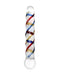 Rimba - Sensual Glass - Glazen Dildo Rachella - Transparant/Rood/Blauw/Geel-Erotiekvoordeel.nl