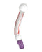 Rimba - Sensual Glass - Glazen Dildo Tania - Transparant/Rood/Lila-Erotiekvoordeel.nl