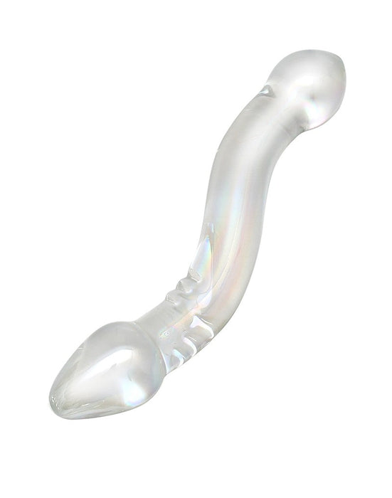 Rimba - Sensual Glass - Glazen Dildo Valeria - Transparant-Erotiekvoordeel.nl