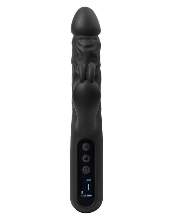 Rimba - Sensual Nights SN06 - Realistische Rabbit Vibrator - Zwart-Erotiekvoordeel.nl