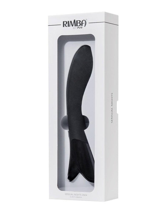 Rimba - Sensual nights SN04 - G-Spot Vibrator - Zwart-Erotiekvoordeel.nl