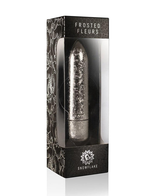 Rocks-off - RO-120MM - Basis Vibrator - Frosted Fleur - Zilver-Erotiekvoordeel.nl