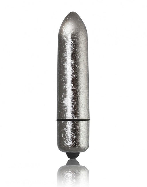 Rocks-off - RO-120MM - Basis Vibrator - Frosted Fleur - Zilver-Erotiekvoordeel.nl