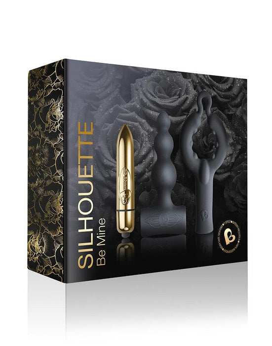 Rocks-off - Truly Silhouette Set - Bullet Vibrator Cockring En Buttplug-Erotiekvoordeel.nl