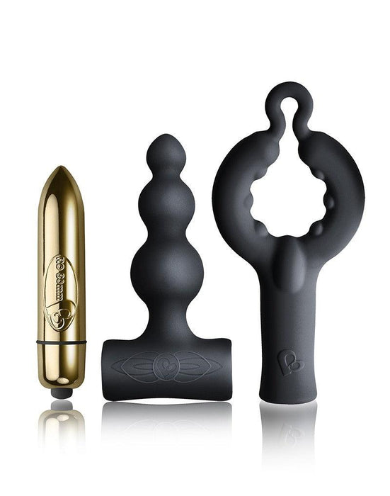 Rocks-off - Truly Silhouette Set - Bullet Vibrator Cockring En Buttplug-Erotiekvoordeel.nl