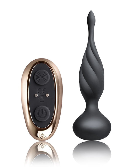 Rocks-off - Anaal Vibrator - Vibrerende Buttplug - Met Afstandsbediening - Petite Sensations Discover - Zwart-Erotiekvoordeel.nl