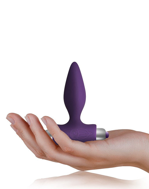 Rocks-off - Petite Sensations Vibrerende Buttplug - Paars-Erotiekvoordeel.nl