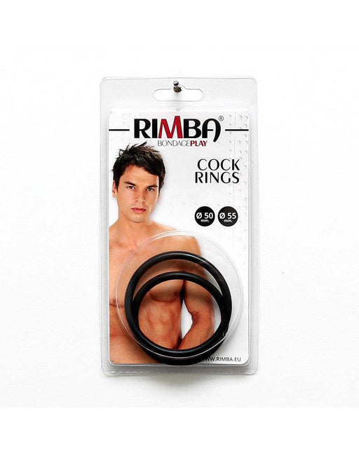 Rimba - Rubber Cockringen Set Ø 50 mm En 55 mm-Erotiekvoordeel.nl