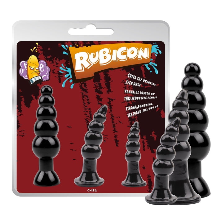 Rubicon - Late Night Pleasure Kit - Buttplug Set - 3 Stuks-Erotiekvoordeel.nl