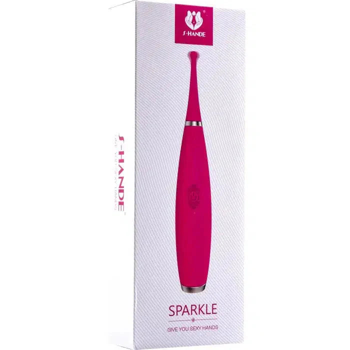 S-Hande - Sparkle Pin Point Vibrator - Roze-Erotiekvoordeel.nl