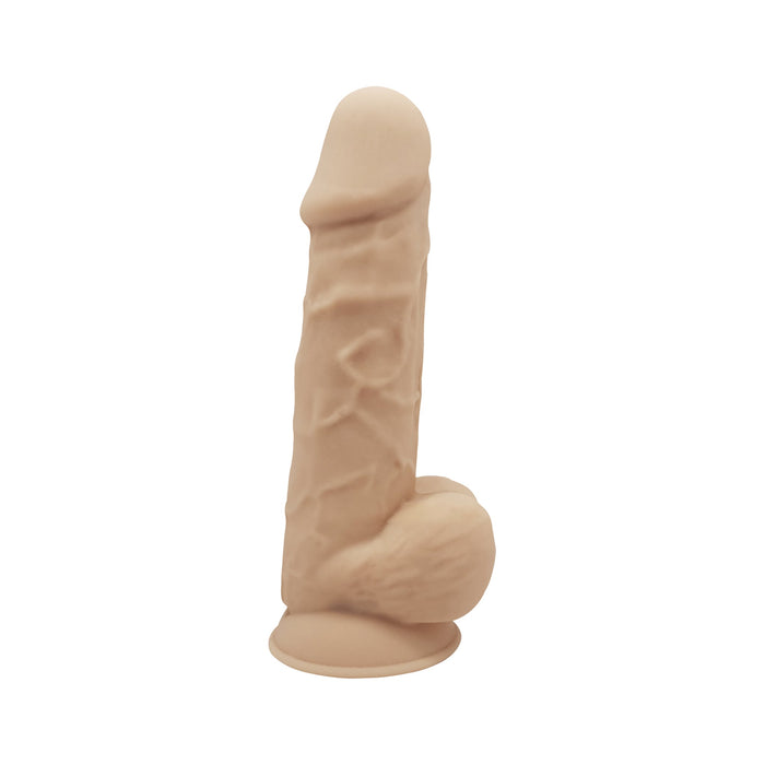 SILEXD - Realistische Dildo - 20,5 x 5 cm - Lichte Huidskleur-Erotiekvoordeel.nl