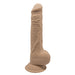 SILEXD - Realistische Dildo - 24,1 x 4,5 cm - Caramel-Erotiekvoordeel.nl