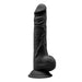 SILEXD - Realistische Dildo - 24,1 x 4,5 cm - Zwart-Erotiekvoordeel.nl