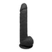 SILEXD - Realistische XXL Dildo - 38 x 7 cm - Zwart-Erotiekvoordeel.nl