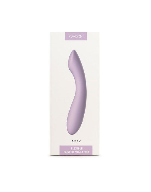 Svakom - Amy 2 - Flexibele G-Spot Vibrator - Lila-Erotiekvoordeel.nl