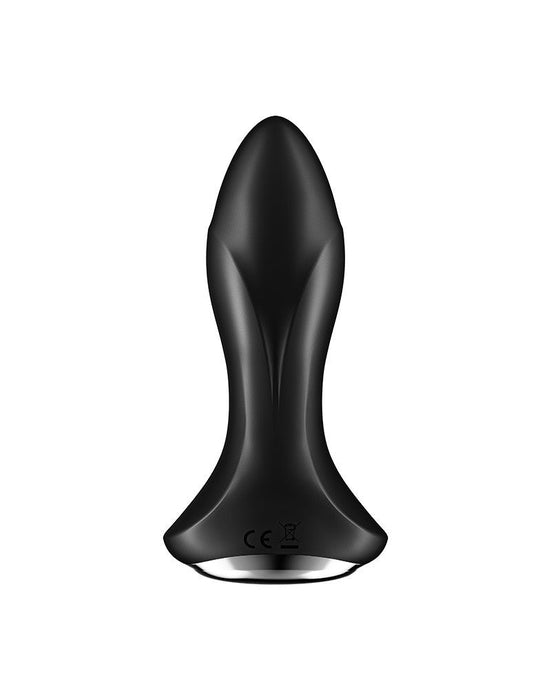 Satisfyer - Anaal Vibrator Met Roterende kralen En App Control Rotator Plug 1+ - Zwart-Erotiekvoordeel.nl