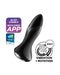 Satisfyer - Anaal Vibrator Met Roterende kralen En App Control Rotator Plug 1+ - Zwart-Erotiekvoordeel.nl