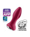 Satisfyer - Anaal Vibrator Met Roterende kralen En App Control Rotator Plug 2+ - Fuchsia-Erotiekvoordeel.nl