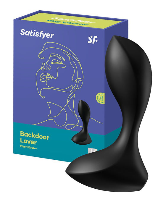 Satisfyer - Back Door Lover - Anaal & Prostaat Vibrator - Zwart-Erotiekvoordeel.nl