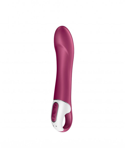 Satisfyer - Big Heat - Verwarmde G-spot Vibrator - Met App Control - Berry Rood-Erotiekvoordeel.nl