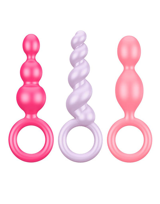 Satisfyer - Booty Call - Anaal Plugs - Set Van 3 - gekleurd-Erotiekvoordeel.nl