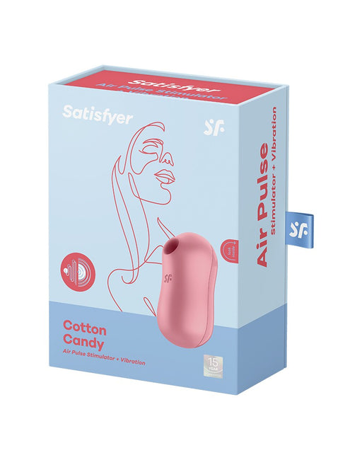 Satisfyer - Cotton Candy - Luchtdruk Vibrator - Roze-Erotiekvoordeel.nl