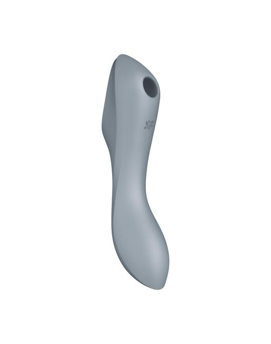 Satisfyer - Curve - Trinity 3-in-1 Vibrator - Grijs-Erotiekvoordeel.nl