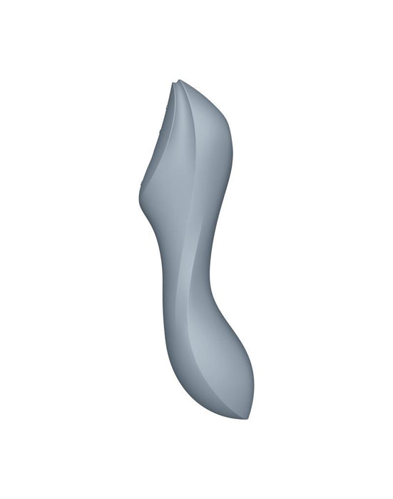 Satisfyer - Curve - Trinity 3-in-1 Vibrator - Grijs-Erotiekvoordeel.nl