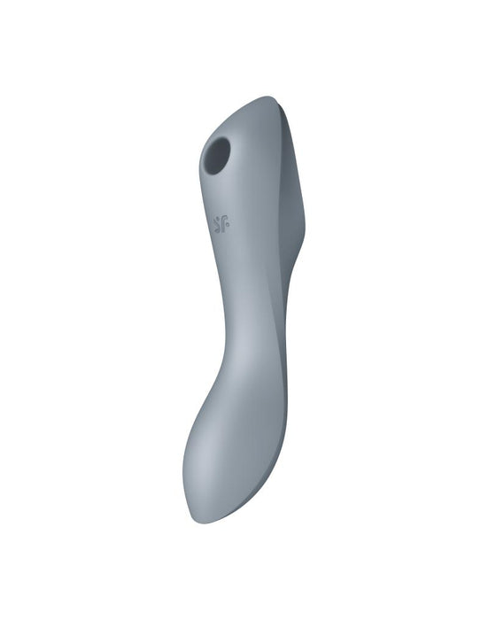 Satisfyer - Curve - Trinity 3-in-1 Vibrator - Grijs-Erotiekvoordeel.nl