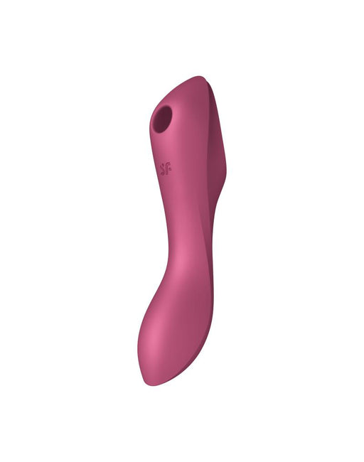 Satisfyer - Curve - Trinity 3-in-1 Vibrator - Rood-Erotiekvoordeel.nl