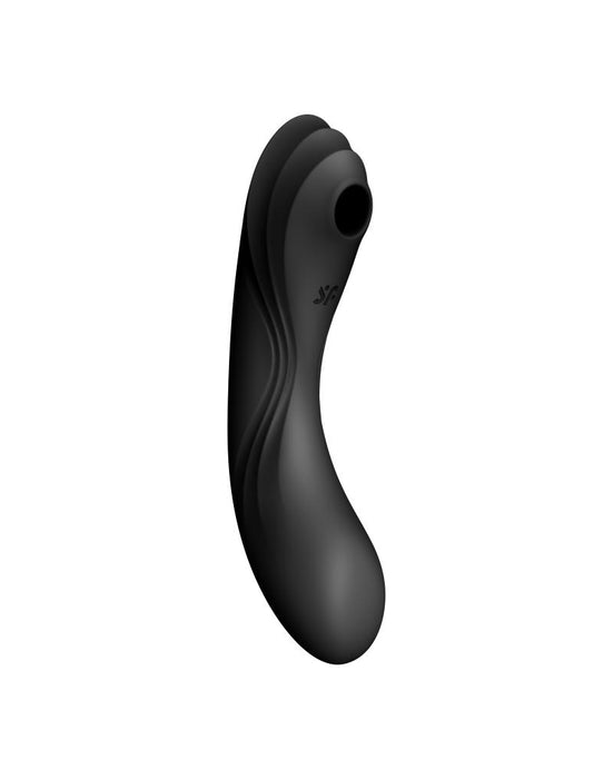 Satisfyer - Curve - Trinity 3-in-1 Vibrator - Zwart-Erotiekvoordeel.nl