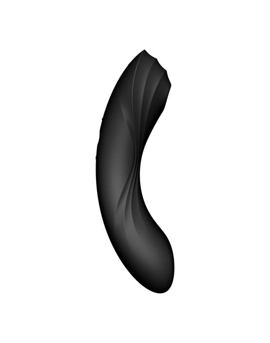 Satisfyer - Curve - Trinity 3-in-1 Vibrator - Zwart-Erotiekvoordeel.nl