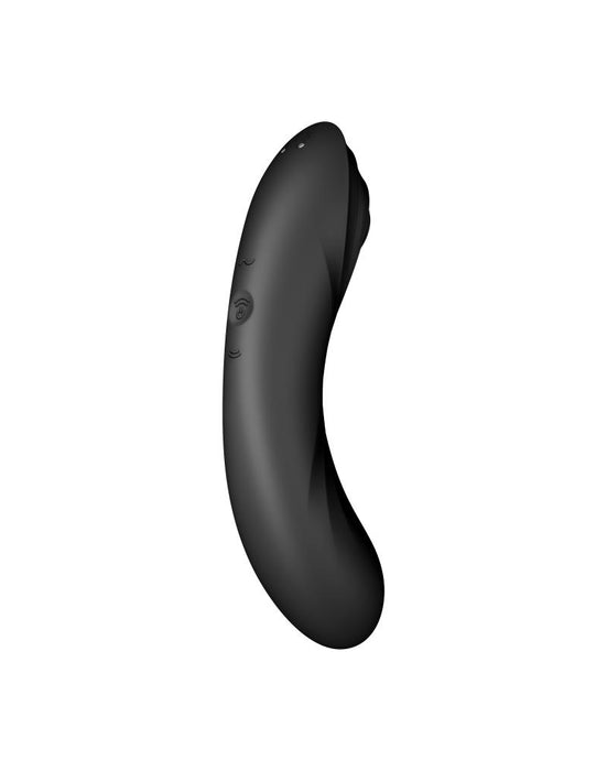 Satisfyer - Curve - Trinity 3-in-1 Vibrator - Zwart-Erotiekvoordeel.nl