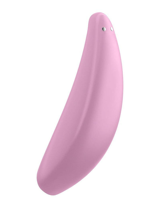 Satisfyer - Curvy 3+ pink App Controlled luchtdruk opleg Vibrator-Erotiekvoordeel.nl