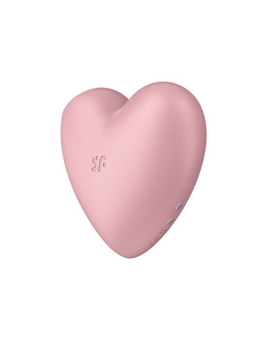 Satisfyer - Cutie Heart - Luchtdruk Vibrator - Roze-Erotiekvoordeel.nl