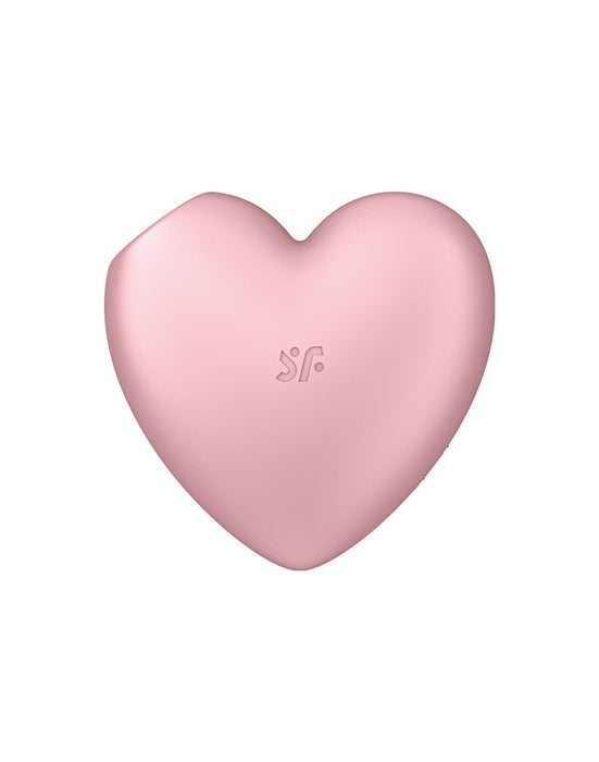 Satisfyer - Cutie Heart - Luchtdruk Vibrator - Roze-Erotiekvoordeel.nl