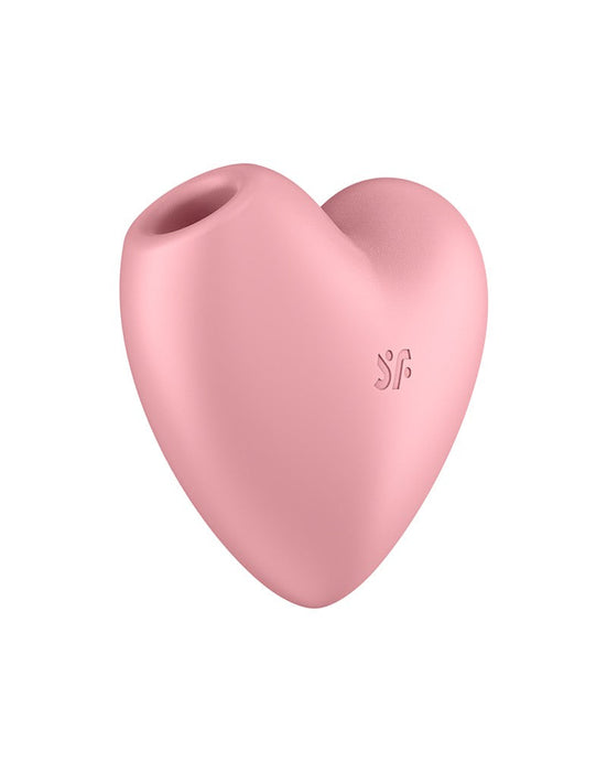 Satisfyer - Cutie Heart - Luchtdruk Vibrator - Roze-Erotiekvoordeel.nl