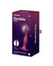 Satisfyer - Double Ball-R - Verzwaarde Dildo met Bewegende Metalen Kogels - Rood-Erotiekvoordeel.nl