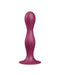 Satisfyer - Double Ball-R - Verzwaarde Dildo met Bewegende Metalen Kogels - Rood-Erotiekvoordeel.nl