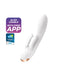 Satisfyer - Double Flex Rabbit - Tarzan Vibrator - Met App Control - Wit-Erotiekvoordeel.nl